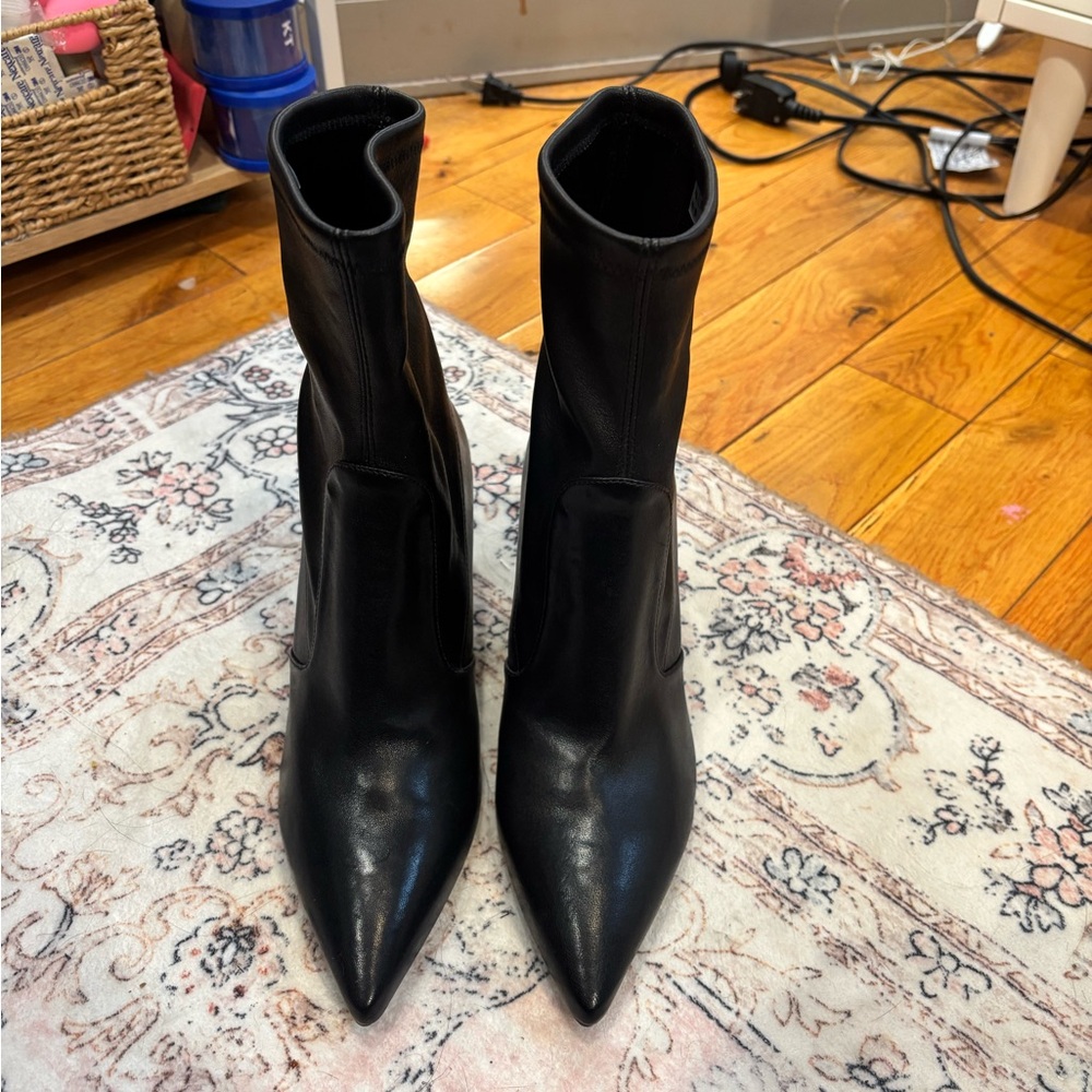 Stuart Weitzman 75MM Linsi Leather boots — never worn!!!